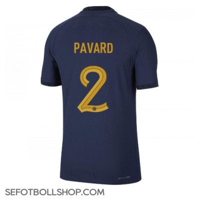 Billiga Frankrike Benjamin Pavard #2 Hemma fotbollskläder VM 2022 Kortärmad